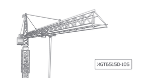 Башенный кран XCMG XGT6515D-10S