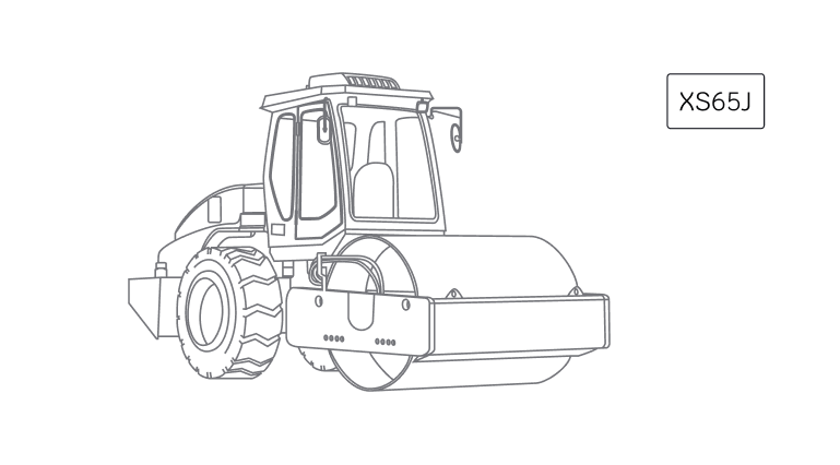 XS65J Дорожный каток XCMG XS65J