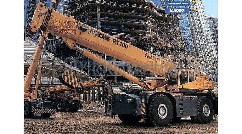 Короткобазный кран XCMG RT100